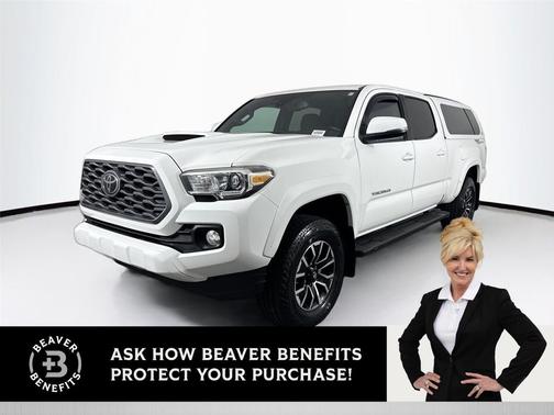 Super White 2021 Toyota Tacoma TRD Sport