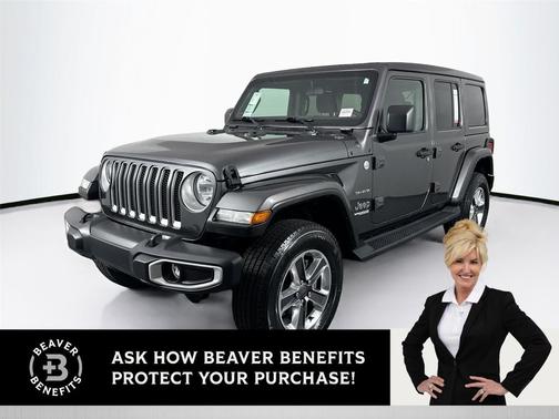Granite Crystal Metallic Clearcoat 2021 Jeep Wrangler Unlimited Sahara