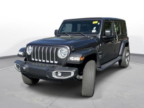Granite Crystal Metallic Clearcoat 2021 Jeep Wrangler Unlimited Sahara
