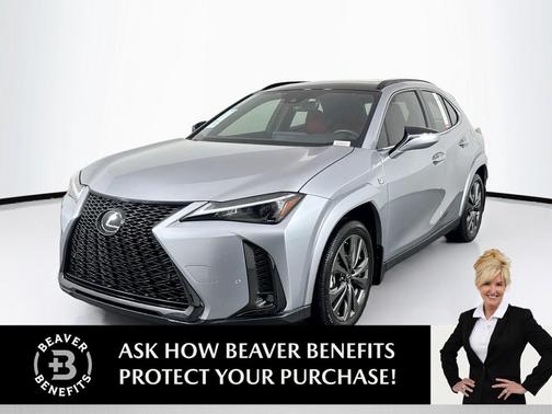 Iridium with Obsidian Roof 2024 Lexus UX 250h F Sport