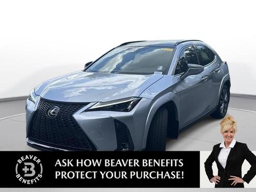 Iridium with Obsidian Roof 2024 Lexus UX 250h F Sport