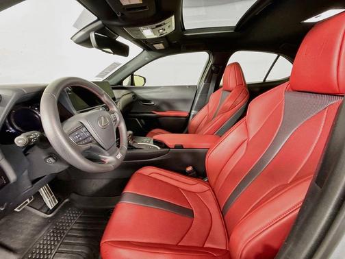 Iridium with Obsidian Roof 2024 Lexus UX 250h F Sport