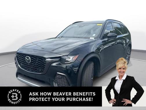 Jet Black Mica 2025 Mazda CX-70 PHEV Premium Plus Package