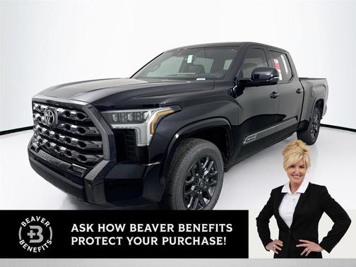 Midnight Black Metallic 2026 Toyota Tundra Platinum
