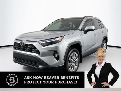 Silver Sky Metallic 2024 Toyota RAV4 XLE Premium