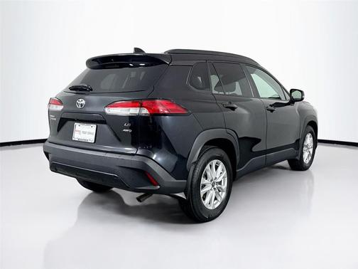 Jet Black 2024 Toyota Corolla Cross LE