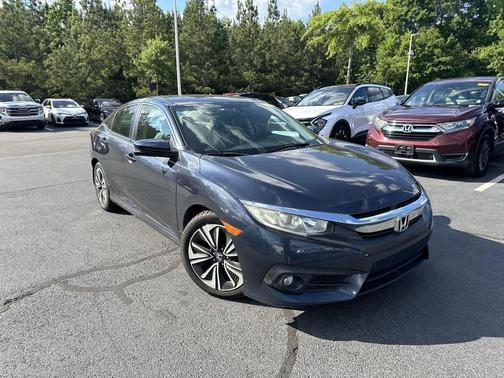 Cosmic Blue Metallic 2016 Honda Civic EX-T