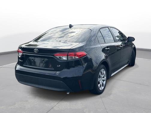 Midnight Black Metallic 2024 Toyota Corolla LE