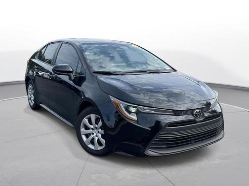 Midnight Black Metallic 2024 Toyota Corolla LE