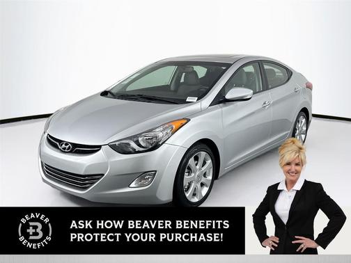 Radiant Silver 2013 Hyundai ELANTRA Limited
