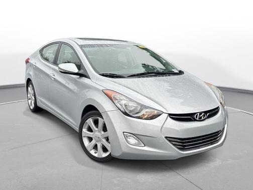 Radiant Silver 2013 Hyundai ELANTRA Limited