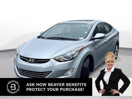 Radiant Silver 2013 Hyundai ELANTRA Limited
