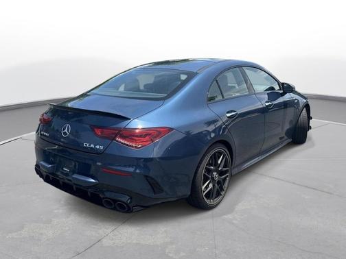 Denim Blue Metallic 2023 Mercedes-Benz AMG CLA 45 AMG CLA 45 4MATIC
