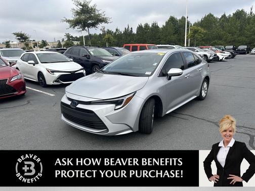 Classic Silver Metallic 2024 Toyota Corolla Hybrid SE
