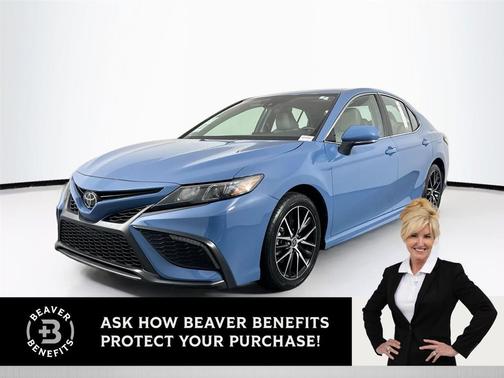 Cavalry Blue 2024 Toyota Camry SE