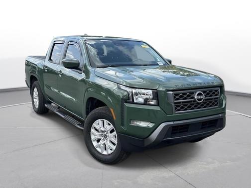 Tactical Green Metallic 2023 Nissan Frontier SV