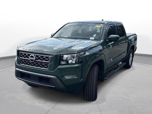 Tactical Green Metallic 2023 Nissan Frontier SV