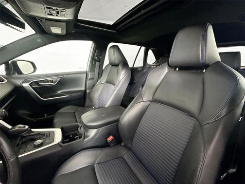 Magnetic Gray Metallic/Midnight Black Metallic 2024 Toyota RAV4 Hybrid SE