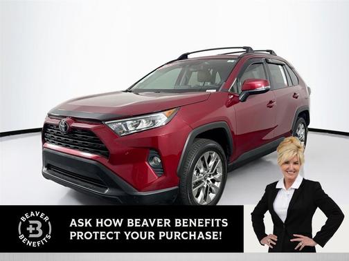 Ruby Flare Pearl 2021 Toyota RAV4 XLE Premium