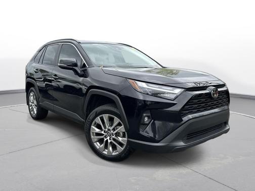 Midnight Black Metallic 2025 Toyota RAV4 XLE Premium