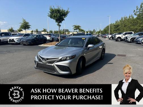 Celestial Silver Metallic 2021 Toyota Camry SE