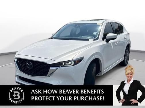 Rhodium White Metallic 2024 Mazda CX-5 2.5 S Premium Plus Package
