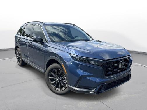 Canyon River Blue Metallic 2025 Honda CR-V Hybrid Sport AWD