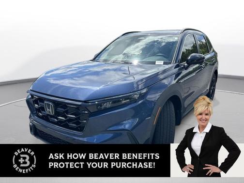 Canyon River Blue Metallic 2025 Honda CR-V Hybrid Sport AWD