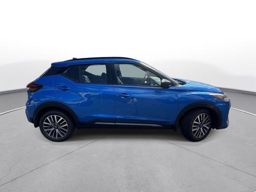 Electric Blue Metallic 2023 Nissan Kicks SR