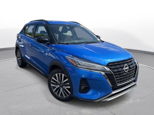 Electric Blue Metallic 2023 Nissan Kicks SR