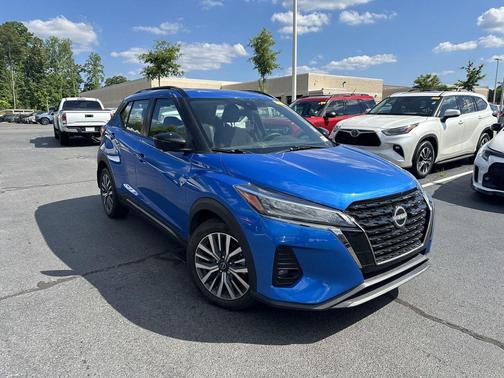 Electric Blue Metallic 2023 Nissan Kicks SR