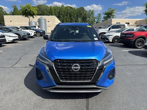 Electric Blue Metallic 2023 Nissan Kicks SR