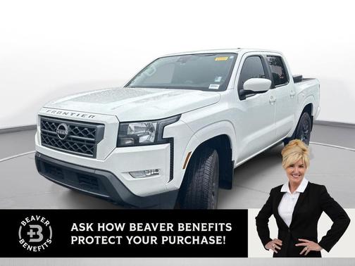 Glacier White 2024 Nissan Frontier SV