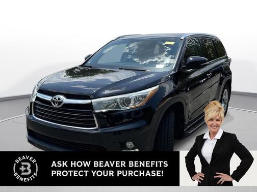 Attitude Black Metallic 2015 Toyota Highlander Limited