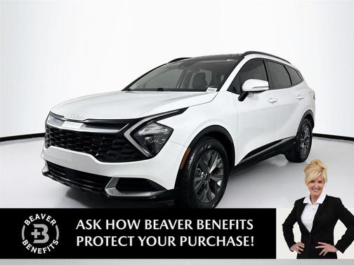 Glacial White Pearl 2023 Kia Sportage SX