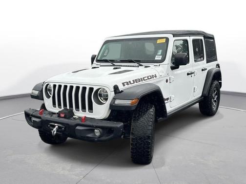 Bright White Clearcoat 2021 Jeep Wrangler Unlimited Rubicon