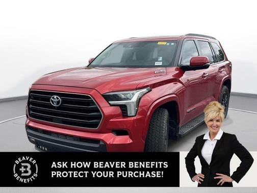 Supersonic Red 2024 Toyota Sequoia SR5