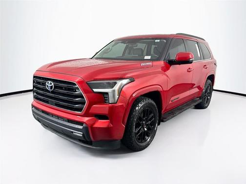 Supersonic Red 2024 Toyota Sequoia SR5