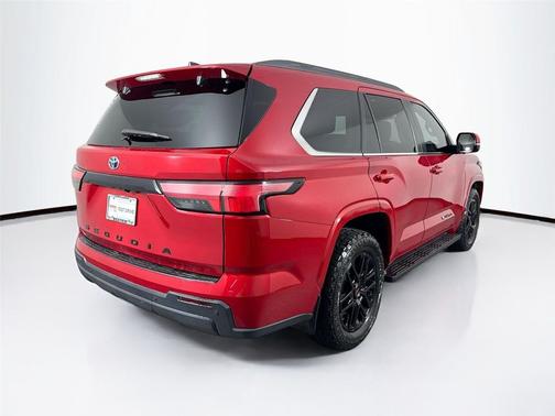 Supersonic Red 2024 Toyota Sequoia SR5