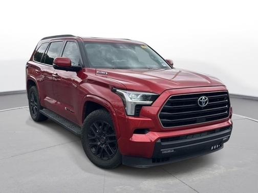 Supersonic Red 2024 Toyota Sequoia SR5