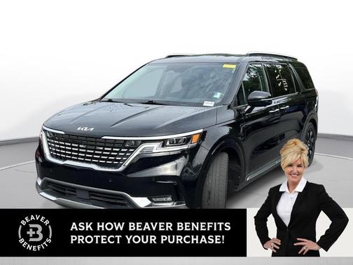 Aurora Black 2022 Kia Carnival SX Prestige