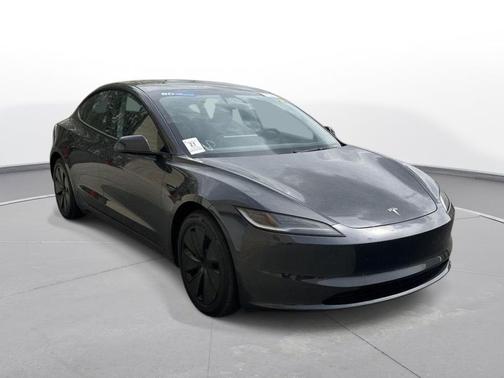 Solid Black 2024 Tesla Model 3 Long Range