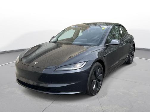 Solid Black 2024 Tesla Model 3 Long Range
