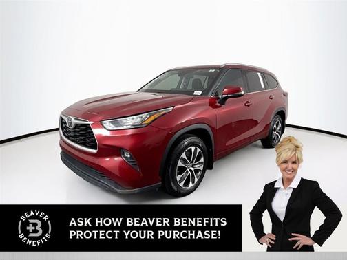 Ruby Flare Pearl 2020 Toyota Highlander XLE