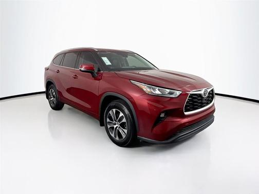 Ruby Flare Pearl 2020 Toyota Highlander XLE