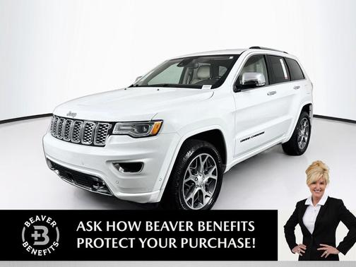 Bright White Clearcoat 2021 Jeep Grand Cherokee Overland