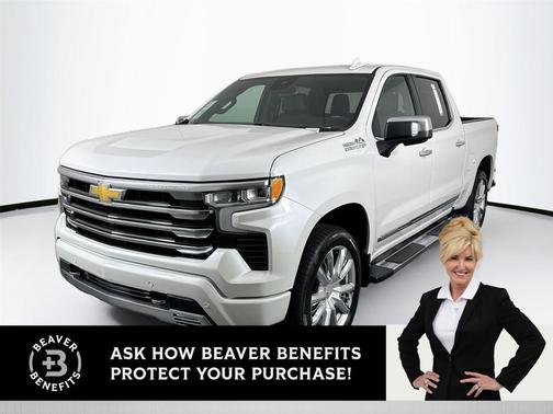 Iridescent Pearl Tricoat 2023 Chevrolet Silverado 1500 High Country