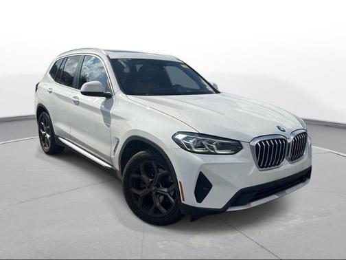 Alpine White 2024 BMW X3 xDrive30i