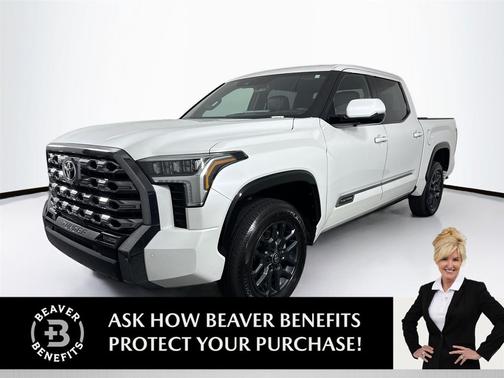 Wind Chill Pearl 2025 Toyota Tundra Platinum