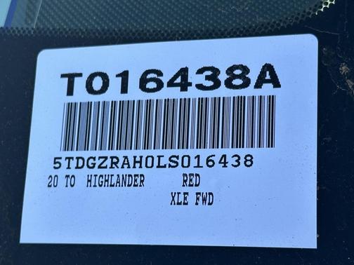 2020 Toyota Highlander XLE